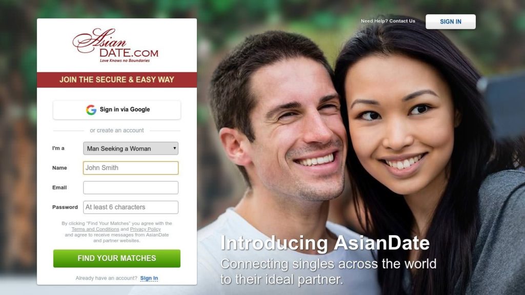 Asian Date Website